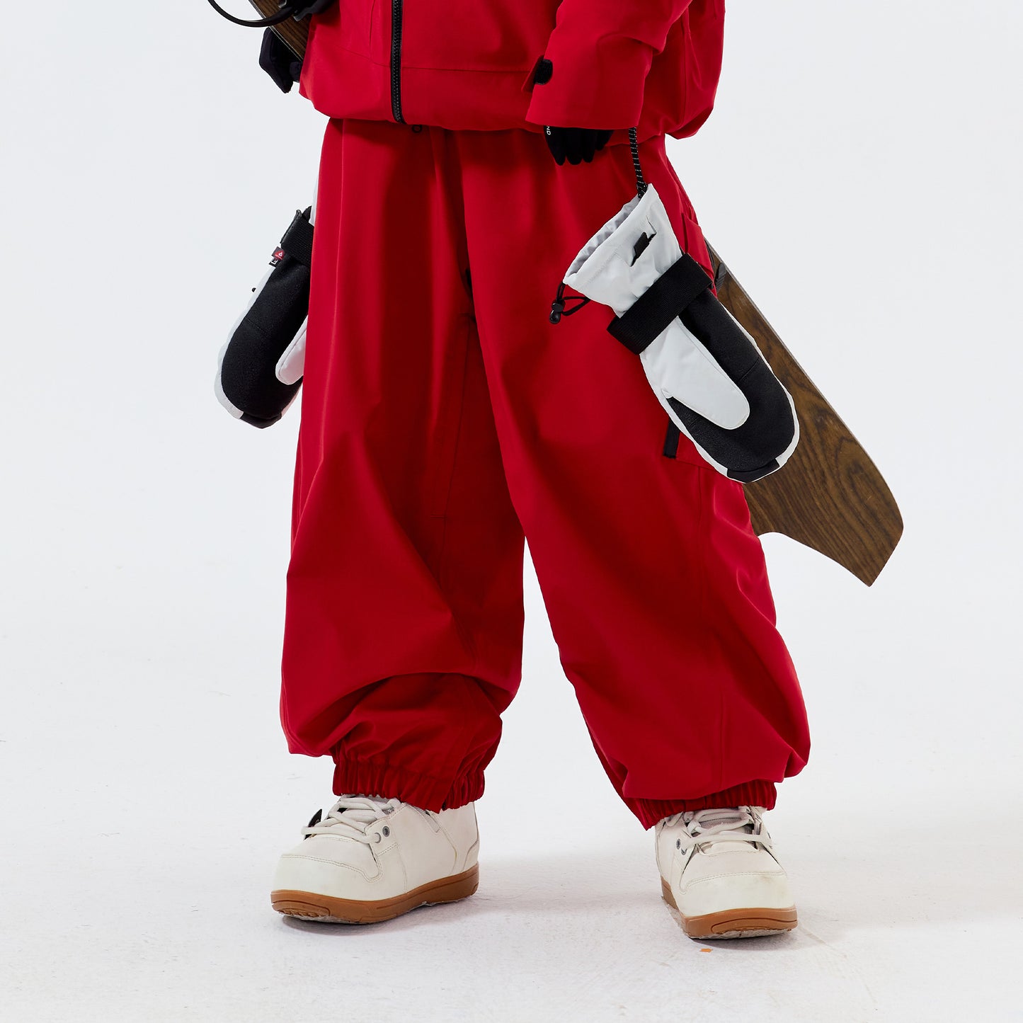 NANEND Skyline Locker sitzende, wasserdichte, professionell verstärkte Damen-Snowboard- und Skihose 