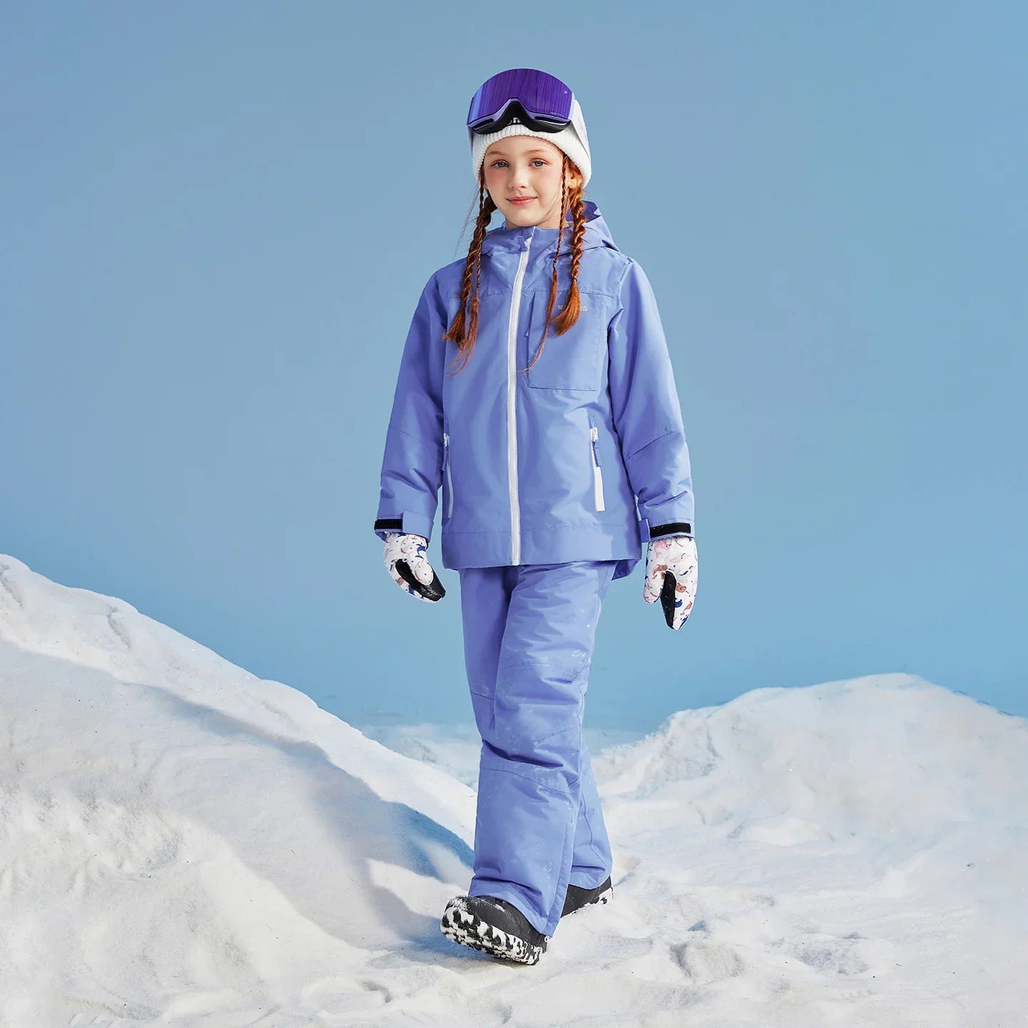 NANEND Warm & Waterproof Ski Suit for Boys and Girls
