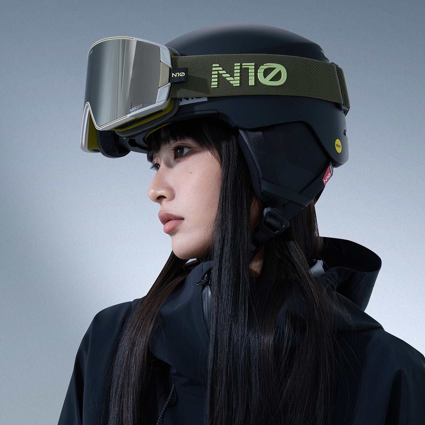 NANEND SNAP Master – AXIOPT High-Contrast Anti-Fog Magnetic Side Opening Ski Goggles N10