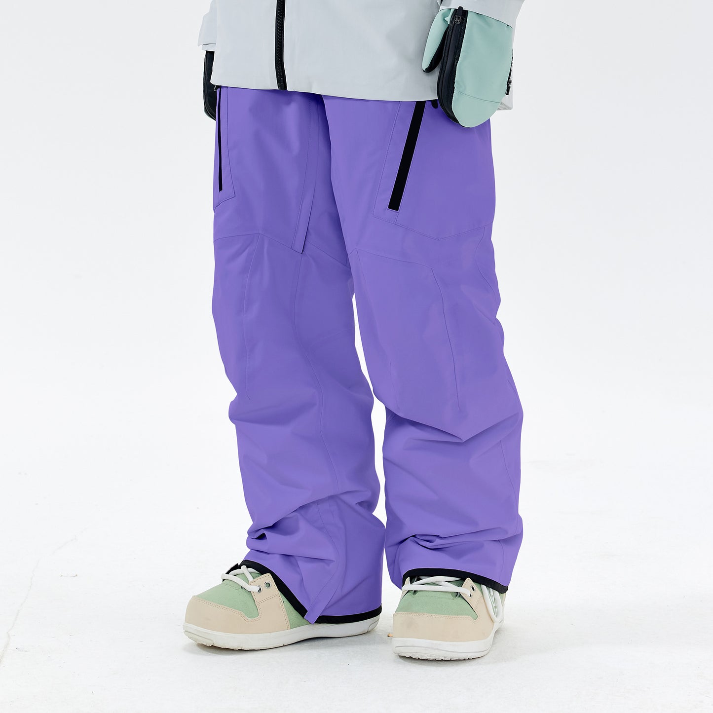 NANEND P Wasserdichte Baumwoll-Skihose für Herren mit RECCO. 
