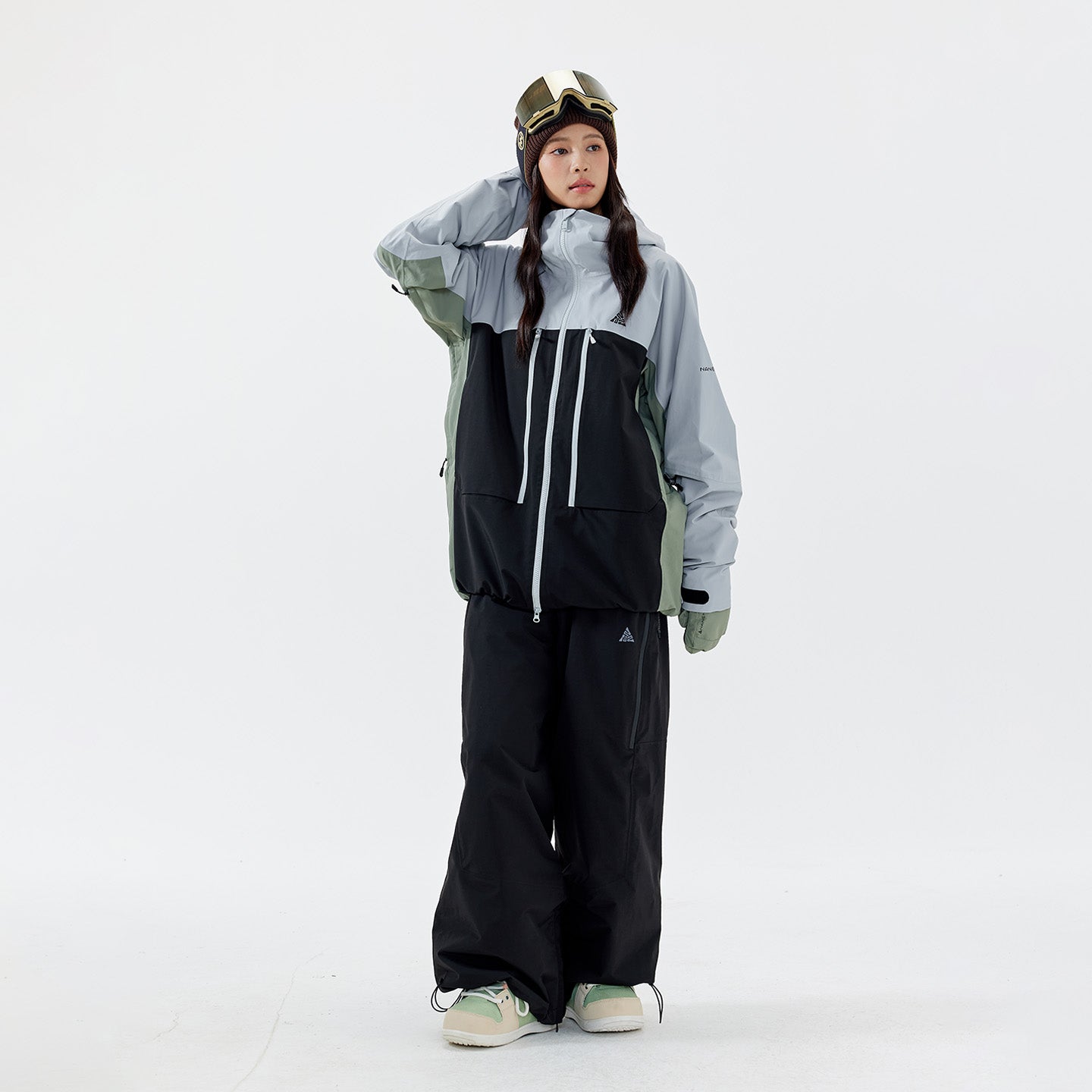 NANEND 3L High-Strength Abrasion-Resistant Waterproof Warm Snowsuit Set - Unisex