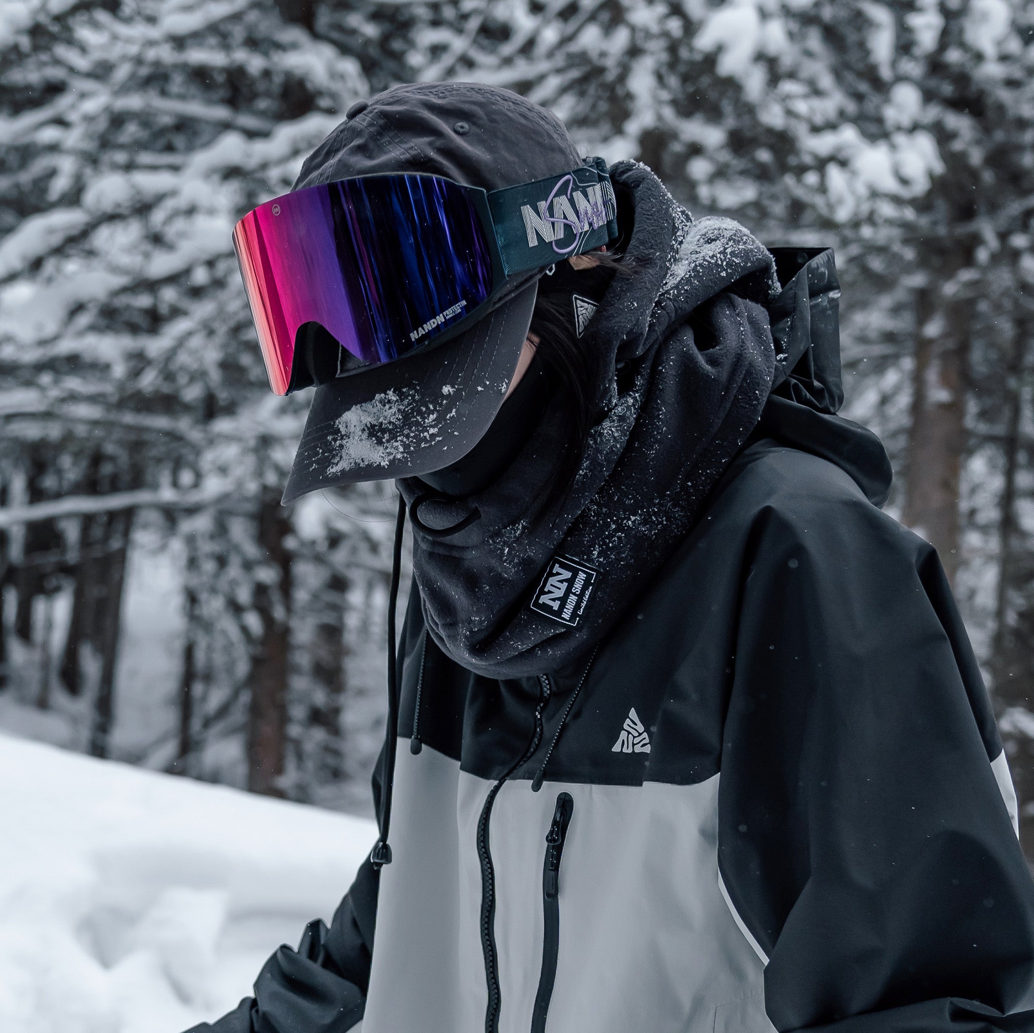 NANEND OTG HD Anti-Fog Flip-Up Ski Goggles NG17 - Breathable