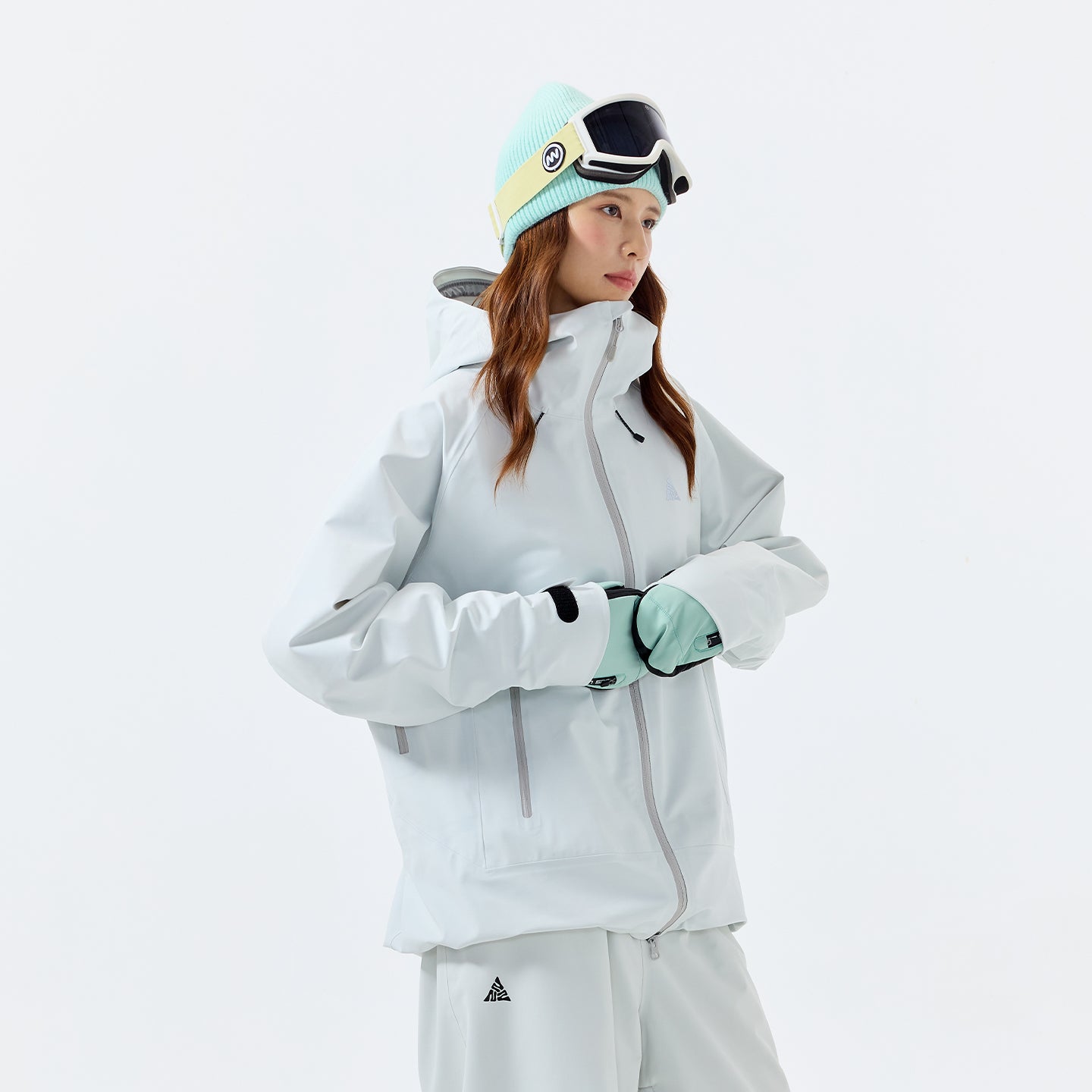 NANEND small color shell 25 new 3L color hard shell ski suit men and women RECCO ski jacket