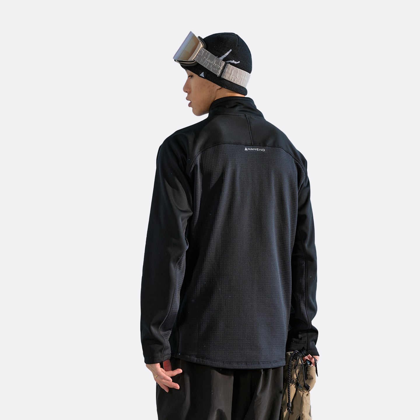 NANEND 25 New Style Warm and Moisture-Wicking Fleece Outdoor Fleece Midlayer Ski Suit for Men