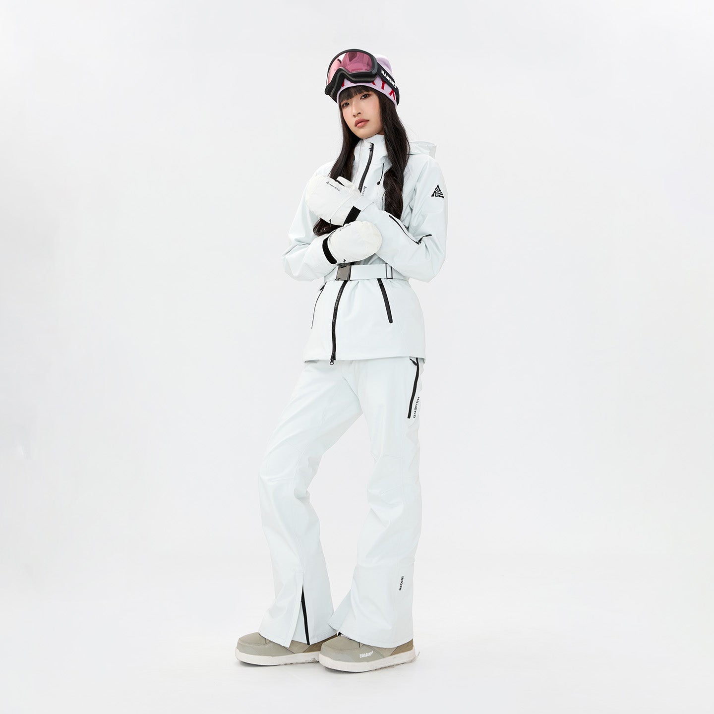 NANEND Women's Sweetspot Slim Fit Flare Ski Suit Set