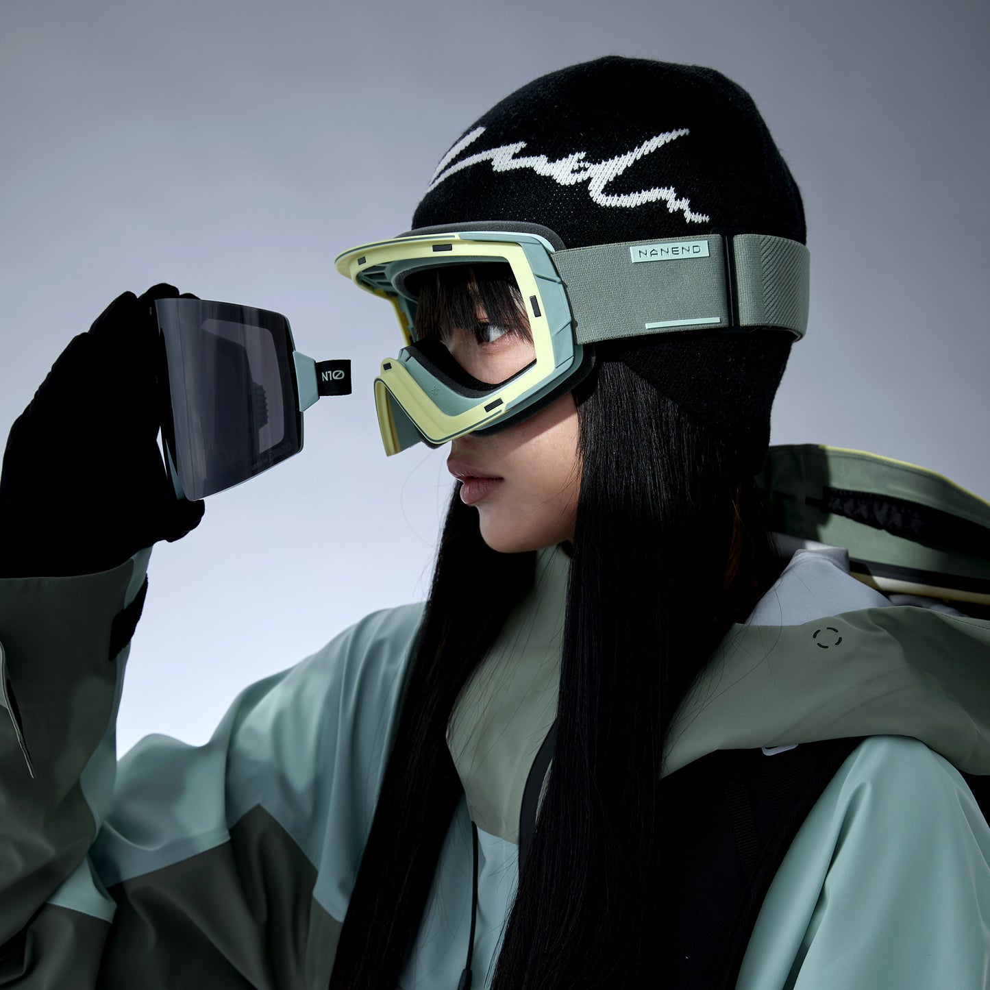 SNAP MASTER Zeiss HD Side-Open Magnetic Ski Goggles N10cs