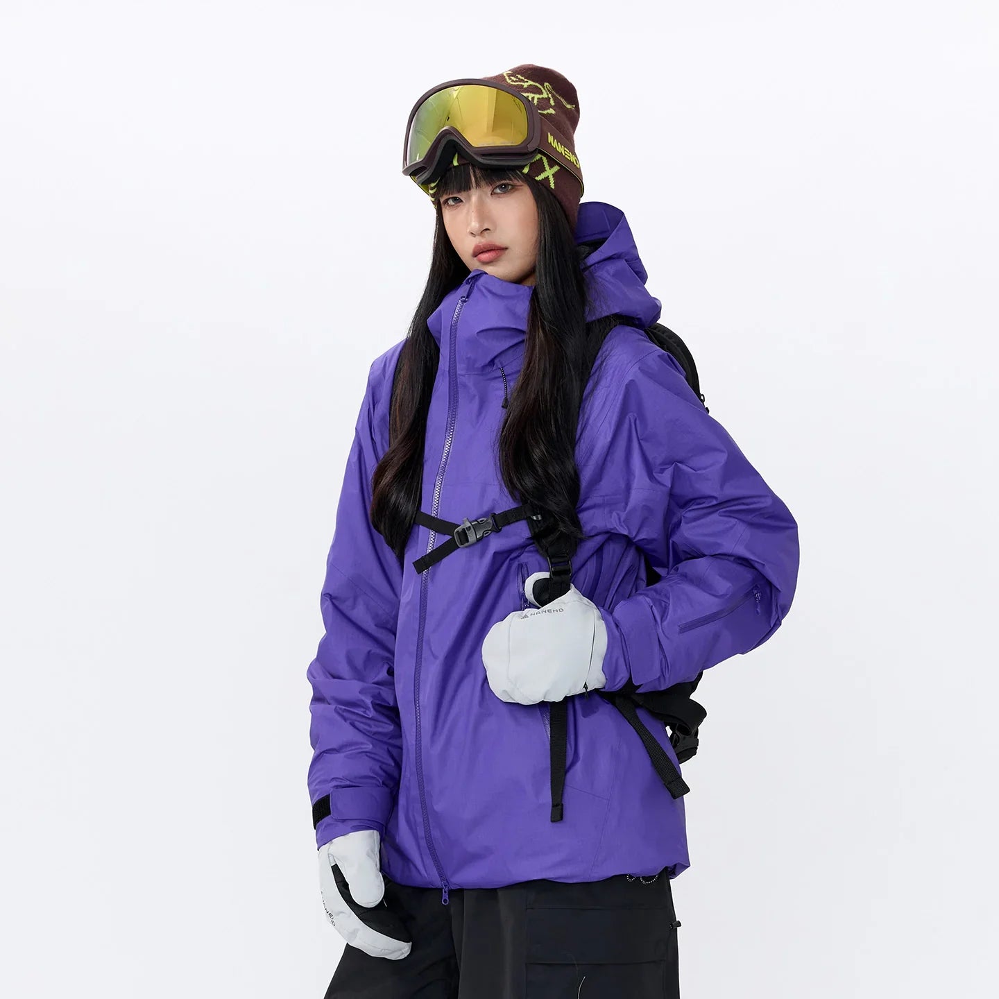 NANEND New 3L Fabric Fully Filled Cotton Ski Jacket - Unisex