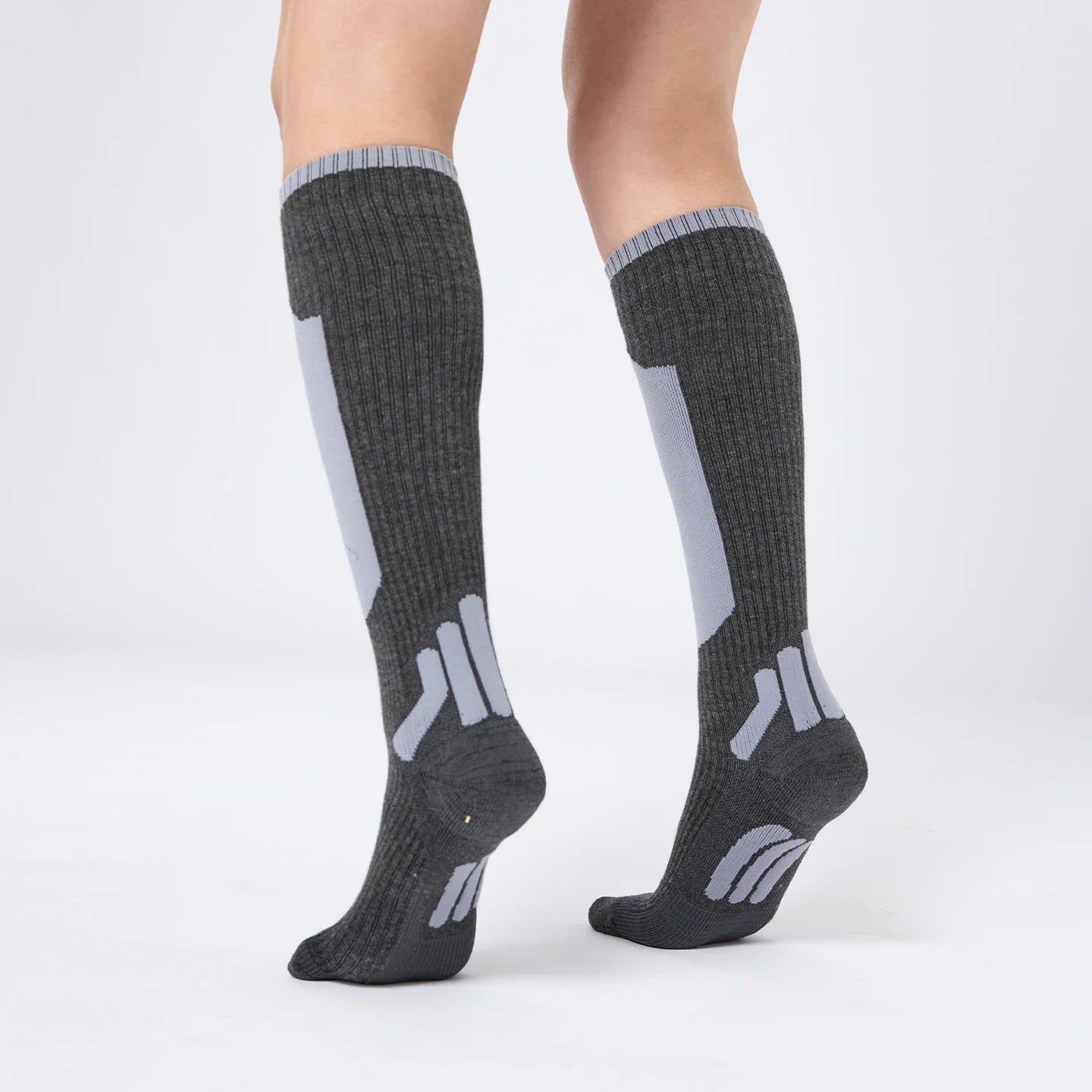 NANEND New Merino wool snow mountain style thickened warm sports socks