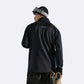 Men's warm, moisture-wicking fleece ski jacket mid-layer