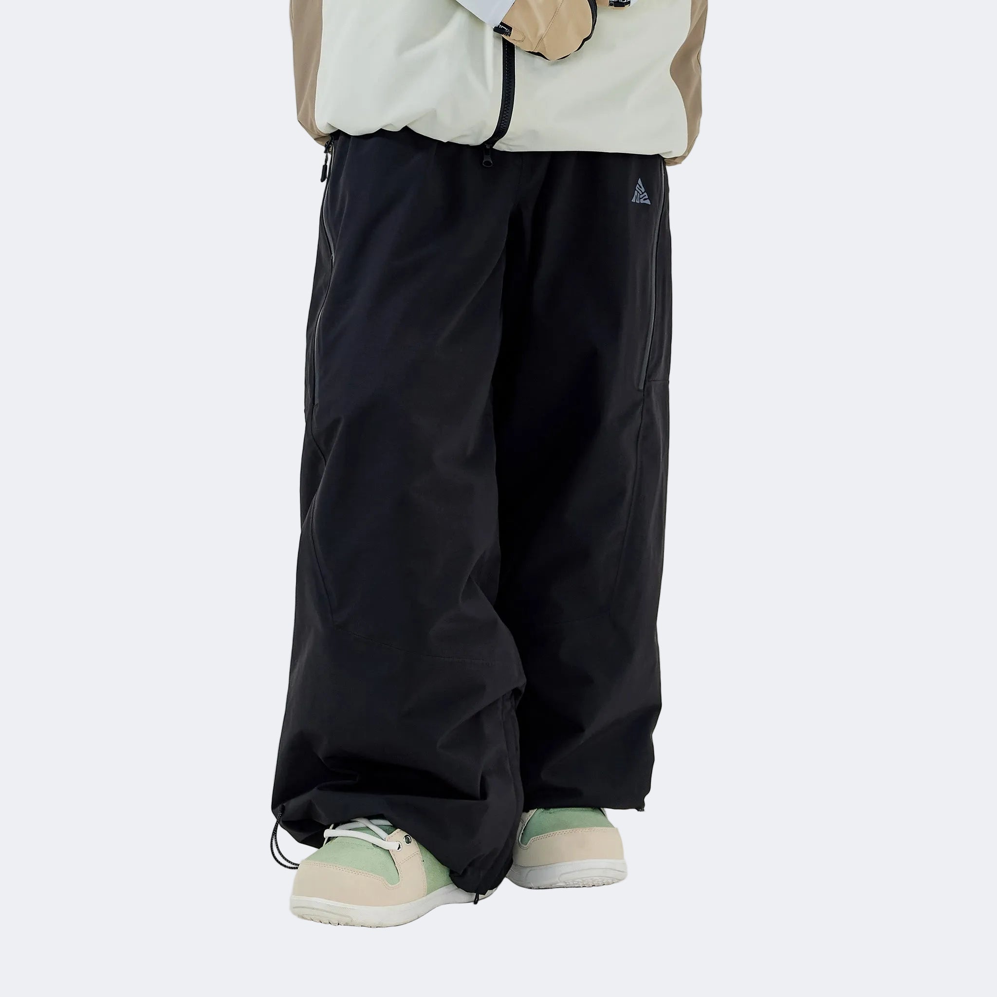 NANEND Waterproof Fleece-Lined Ski Pants Unisex - Durable