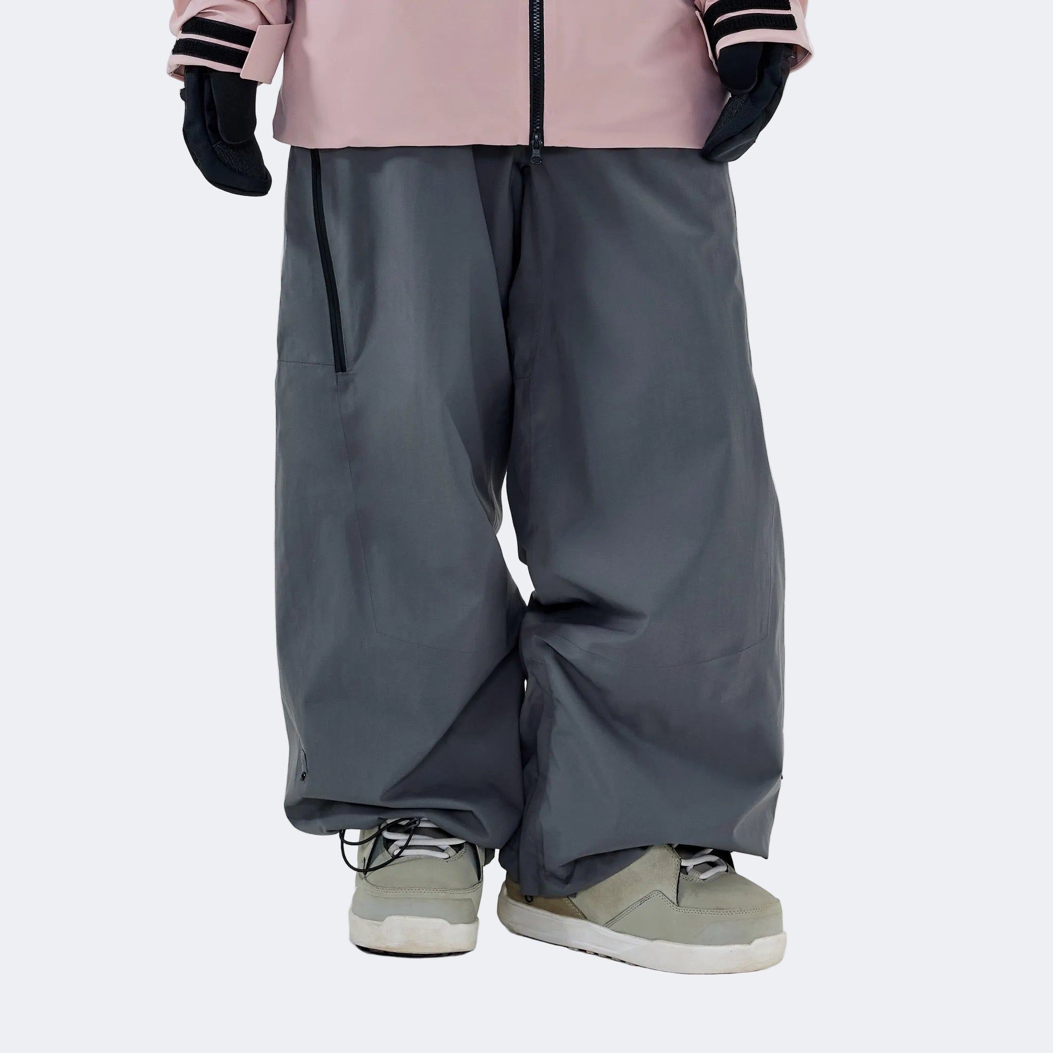 NANEND Waterproof Fleece-Lined Ski Pants Unisex - Durable