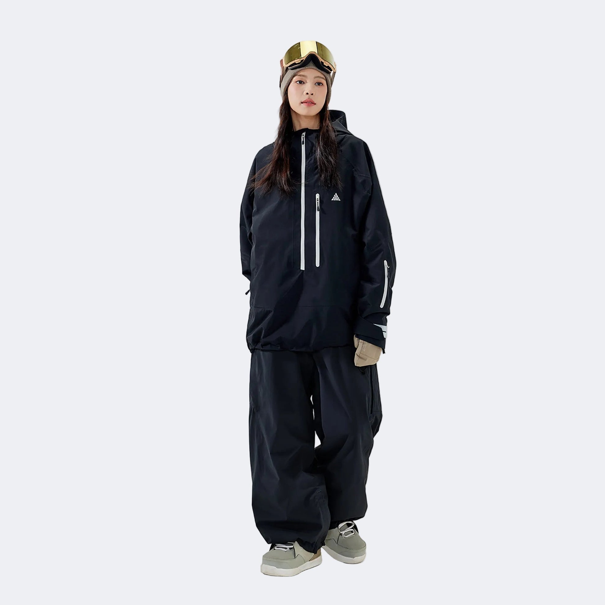 3L Waterproof & Breathable Loose Ski Suit Set - Unisex - NANEND