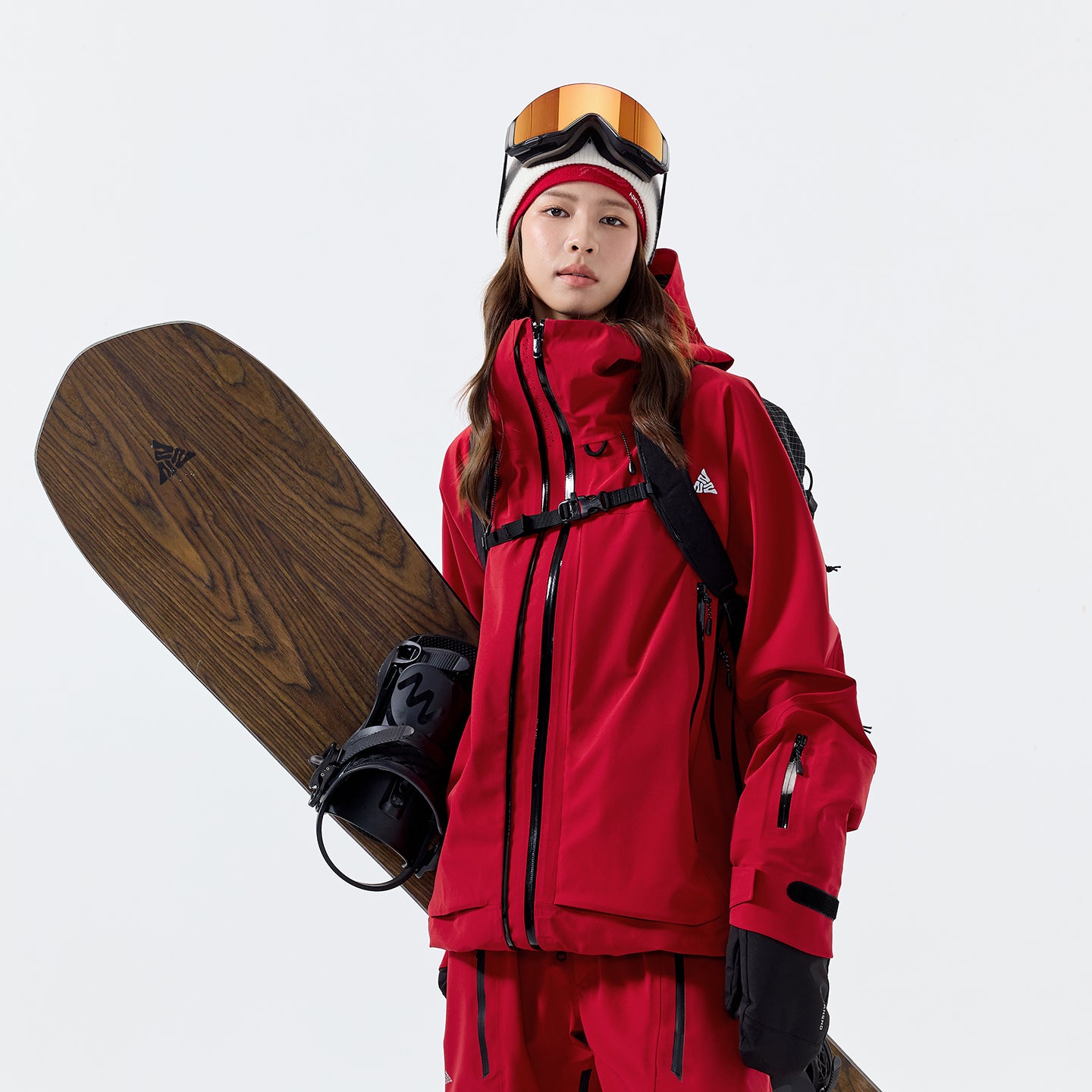 NANEND Skyline PRO Skianzug Damen 25 neue wasserdichte High-End 3L Hardshell Outdoor Top Jacke