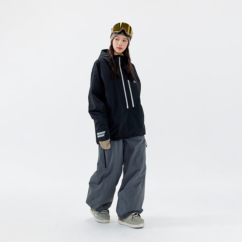 NANEND New P Cotton Loose Ski Suit Set Waterproof Warm Veneer Snow Suit Pants Set