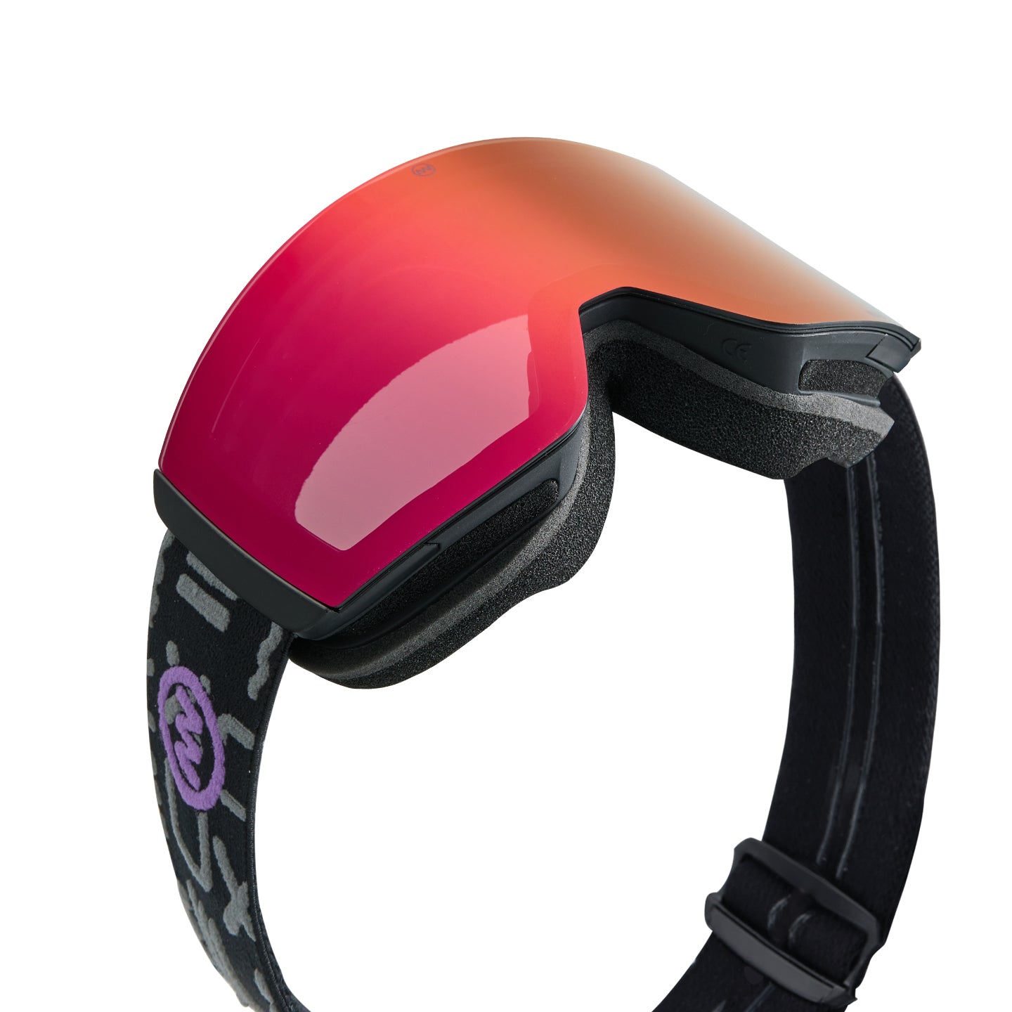 NANEND Youth magnetic high-definition wide-view anti-fog ski goggles NG14KM