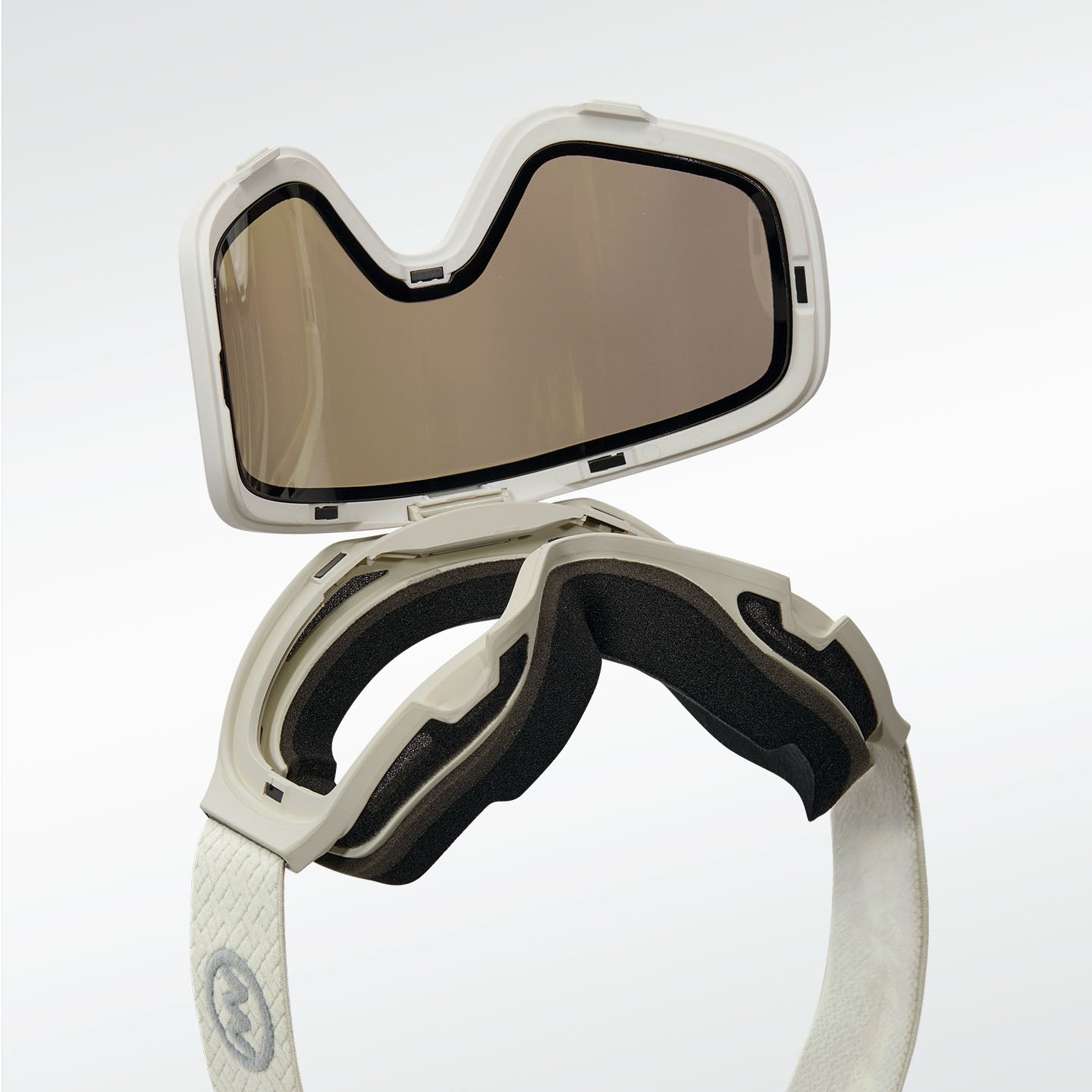 NANEND Transient-Dual ZEISS Lens Anti-Fog Bamboo Textured Straps Ski Goggles NG24Pro