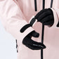 NANEND 3L Loose Waterproof Fully Seamed Pink Snowsuit
