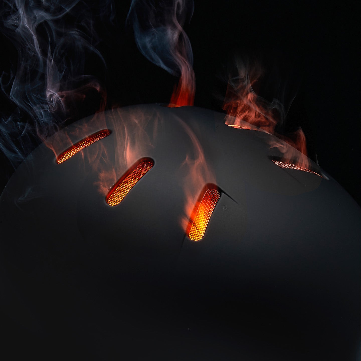 NANEND Wide-brimmed warm laser gradient electroplated silver ski helmet for men and women