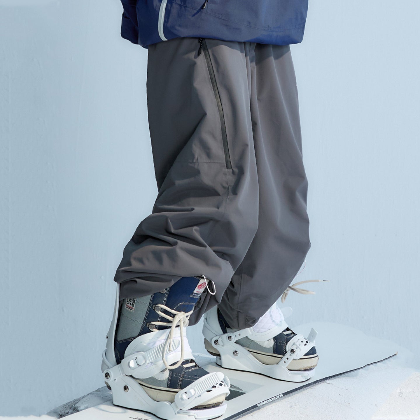 NANEND 3L New Fully Taped Waterproof, Breathable, Abrasion-Resistant Fleece Free Style Men's & Women's Ski Pants