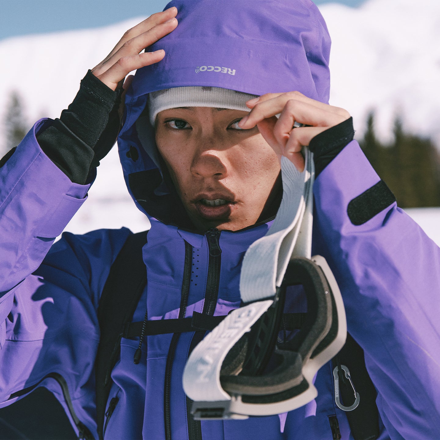 NANEND Skyline PRO Skianzug Damen 25 neue wasserdichte High-End 3L Hardshell Outdoor Top Jacke