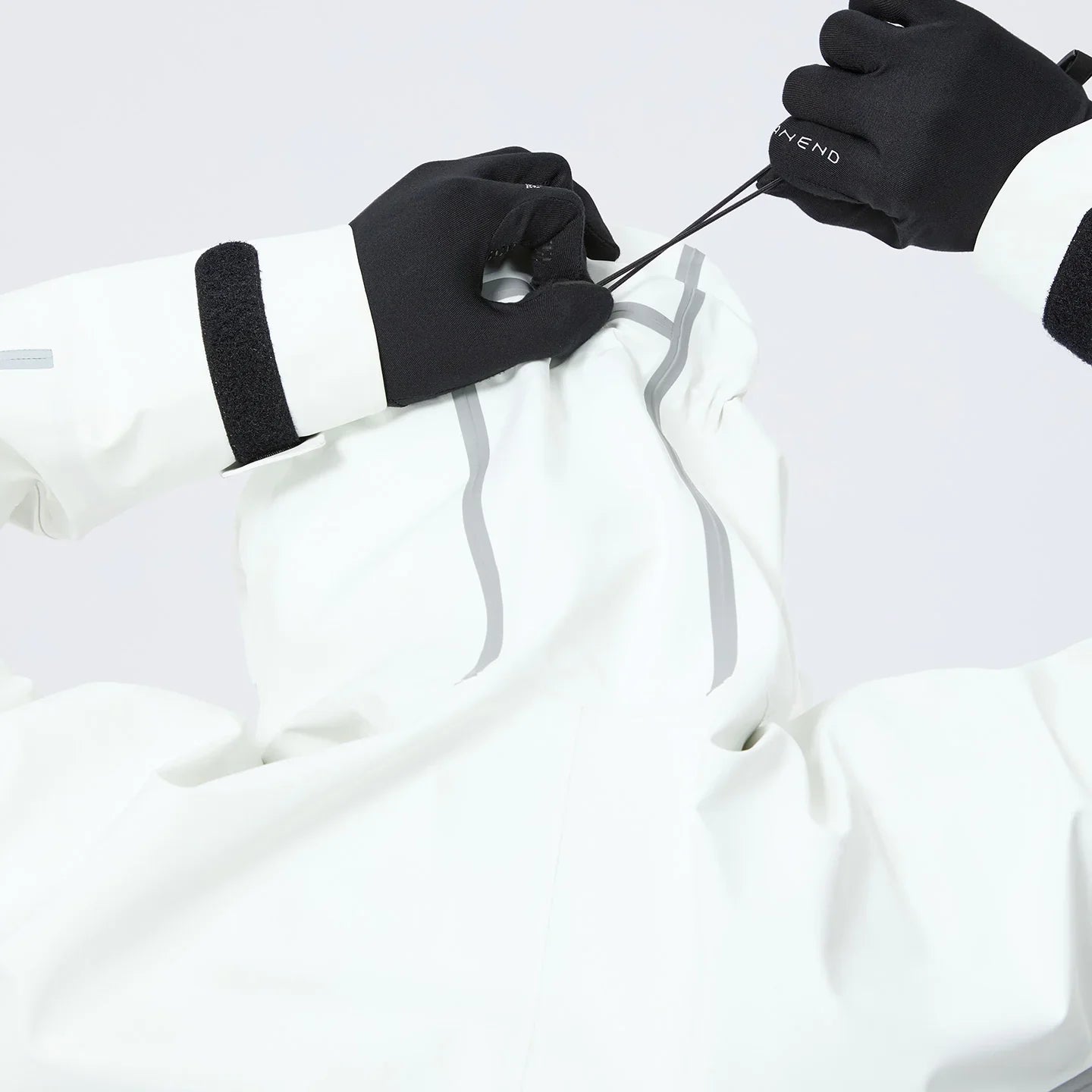 NANEND New 3L hard-shell waterproof reflective design & includes RECCO ski jacket -Unisex