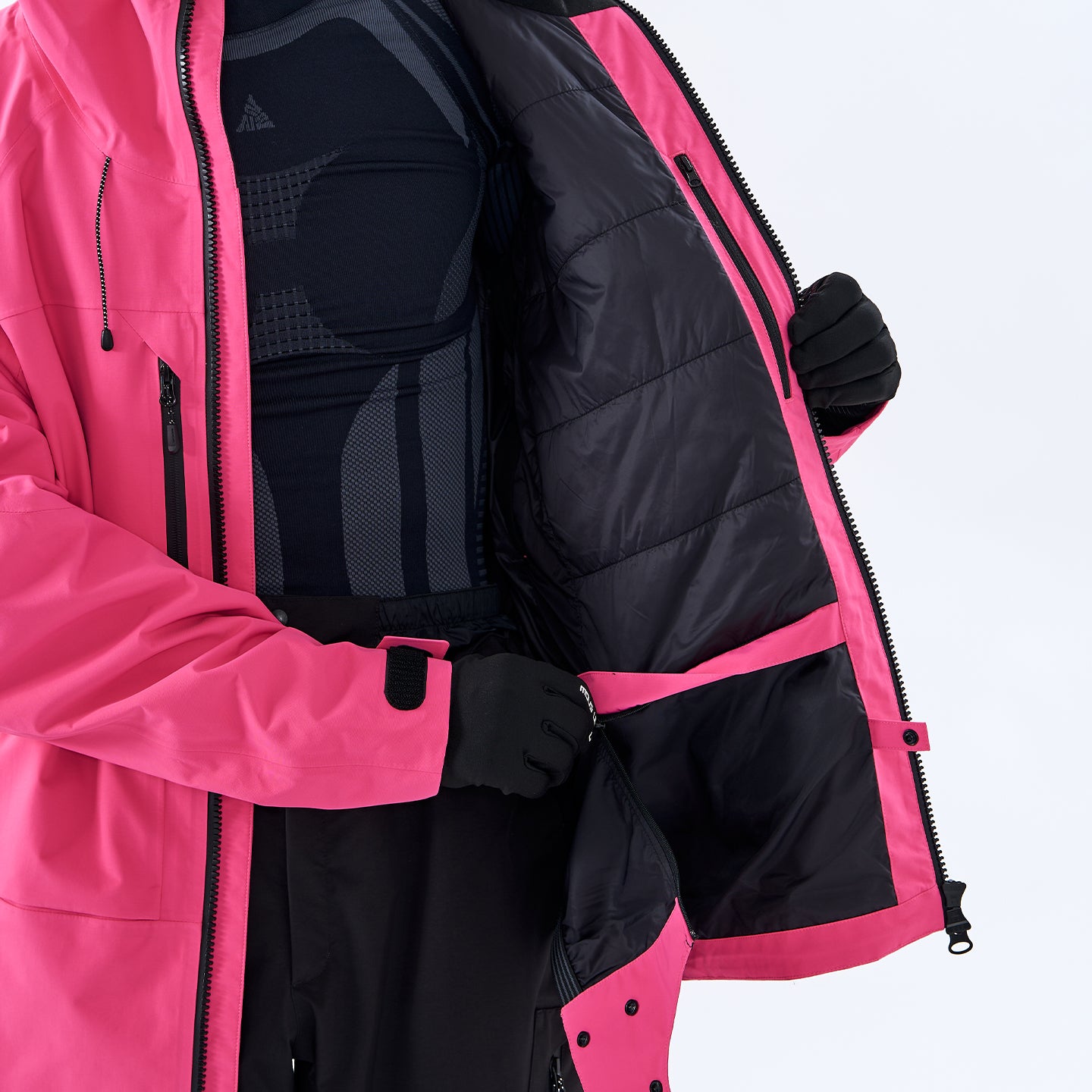 NANEND Rime's new 3L laminated waterproof professional single-board women's ski Jackets