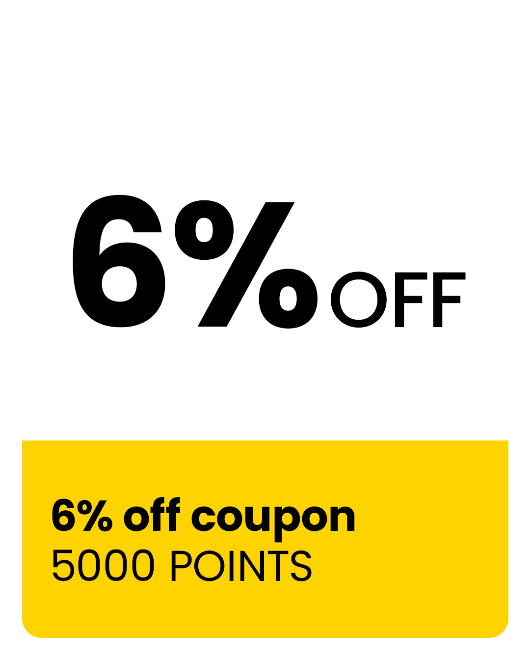 Coupon reward: 6% off – NANEND Club
