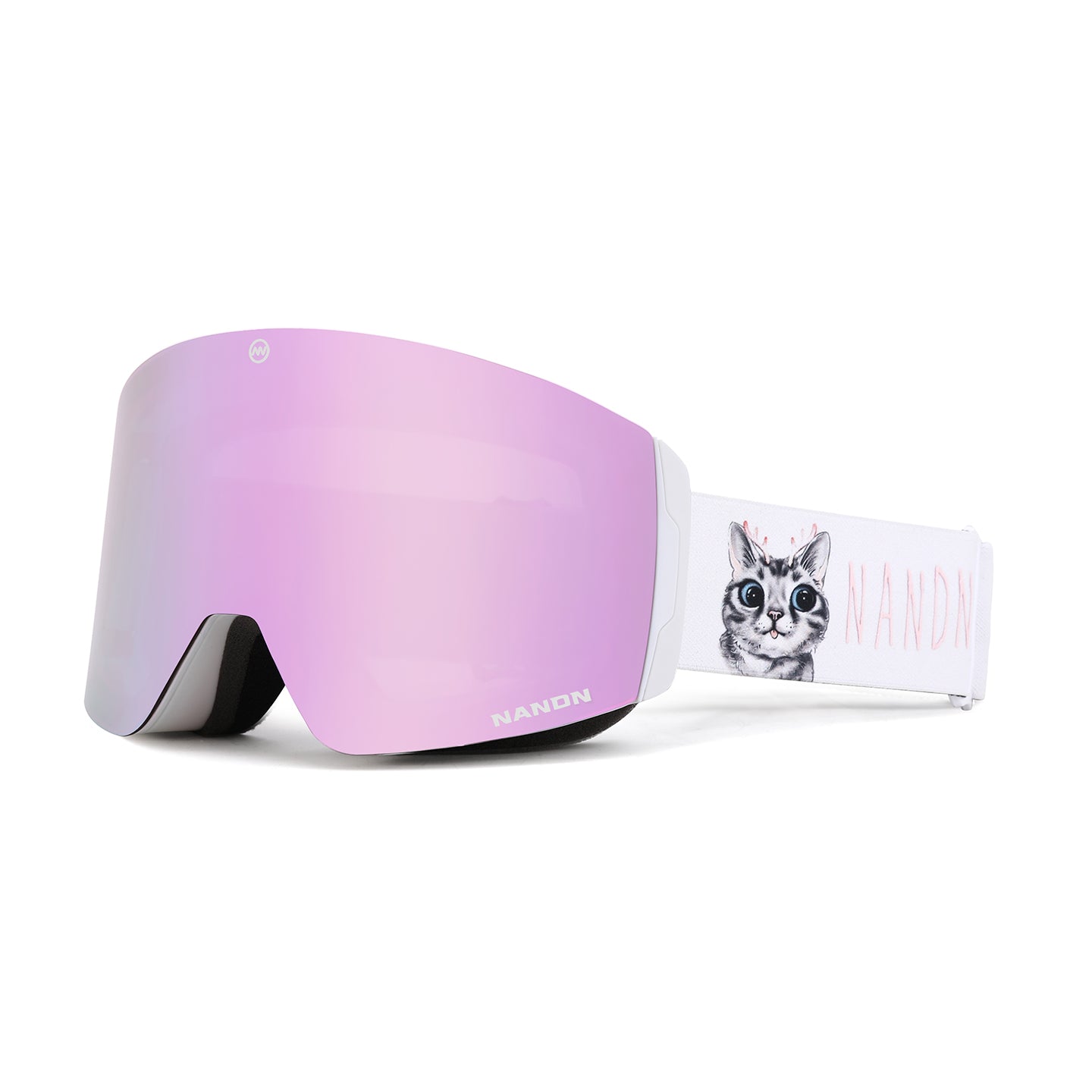 NANEND Magnetic large cylindrical double-layer anti-fog snowboard and ski goggles NG14S