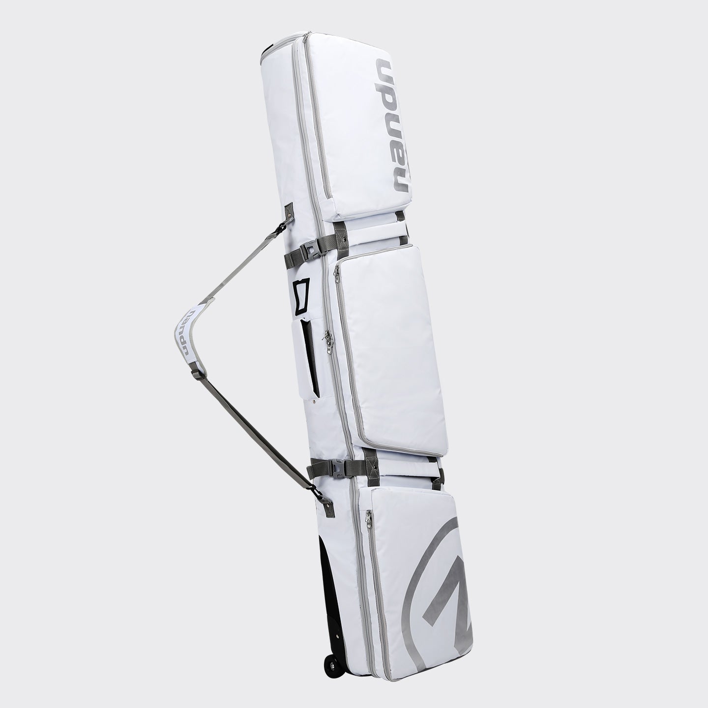 NANEND Large-Capacity Rolling Ski Bag with Wet-Dry Separation