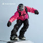NANEND 3L Snowboard Jacket for Men Women Couple Pullover Top Single Board Professional Ski Suit Windproof Wear-resistant Warm