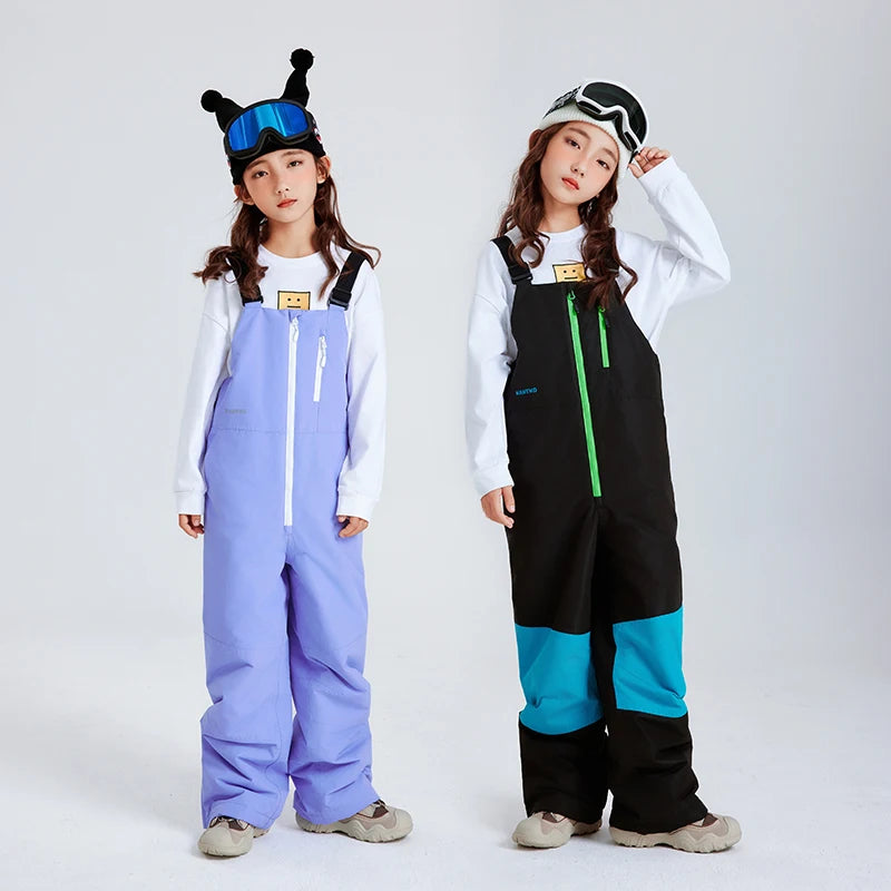NANEND Children's Ski Pants, Waterproof, Warm, Wear-resistant Skiing equipment