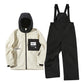 NANEND Children's Ski Suit  Boys and Girls Warm Thickened Waterproof Ski Overalls