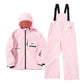 NANEND Children's Ski Suit  Boys and Girls Warm Thickened Waterproof Ski Overalls