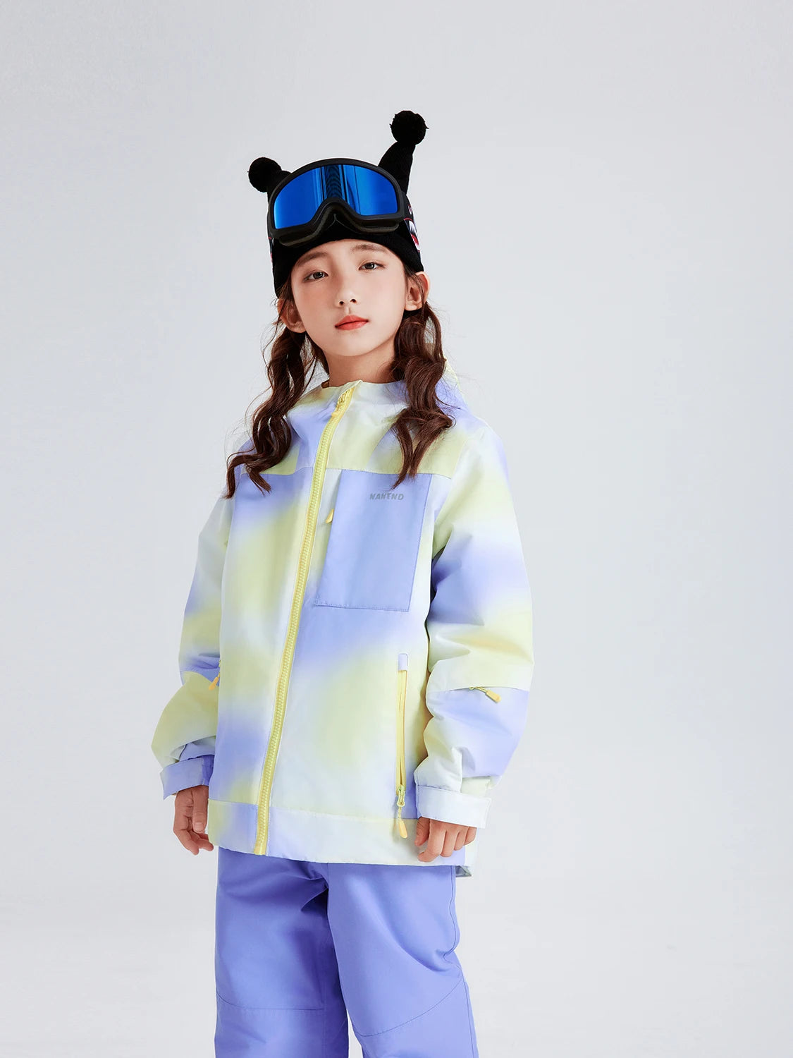 NANEND Children's Ski Suit Ski Pants Set Snowboard New Waterproof Thickened Boys and Girls Winter Ski Top