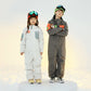 NANEND Children's ski clothing One piece ski suit Waterproof wear-resistant and warm skiing pants and equipment