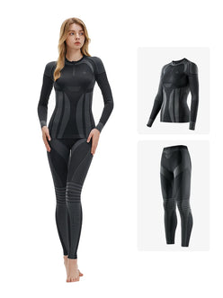 NANEND Women's Compression Warm Outdoor Professional Basic Layer Quick-Drying Underwear Set