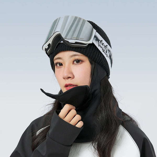 NANDN Ski face mask with magnetic suction for quick on and off warmth and windproof Essential for snowboarding