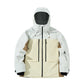 NANEND Thicken 3L Ski Jacket Men Women Windproof Waterproof Winter Ski Coat Ski Wear Solid Color Hooded Warm Snowboard Ski Suit