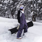NANEND Winter Unisex Women Men Oversize Ski Pants Outdoor Windproof Waterproof Snow Sports Bibs Trousers Ski Snowboard Pants