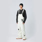 NANEND Winter Unisex Women Men Oversize Ski Pants Outdoor Windproof Waterproof Snow Sports Bibs Trousers Ski Snowboard Pants