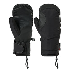 NANEND New color-blocked professional warm and waterproof gold-label P cotton men's and women's ski gloves