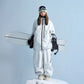 NANEND Arc 3L Ski Suit，Waterproof & Thickened Ski Jacket, Recco Searcher Snowboard Clothing for Men, Women.