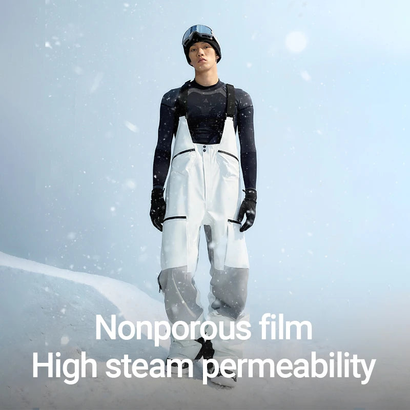 NANEND Snowboard Pants, Waterproof, Wear-resistant and Warm, Winter Outdoor Skiing, Men's and Women's Skiing Equipment