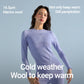 NANEND Wool Ski Quick-drying Clothing Thermal Underwear, Snowboard Ski Clothing, Compressed  Winter Outdoor Sports