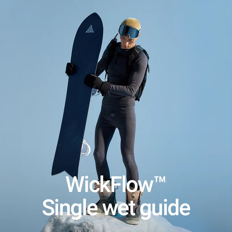 NANEND Wool Ski Quick-drying Clothing Thermal Underwear, Snowboard Ski Clothing, Compressed  Winter Outdoor Sports
