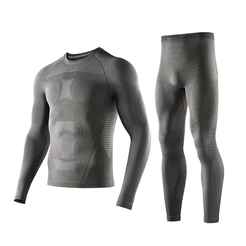 NANEND Wool Ski Quick-drying Clothing Thermal Underwear, Snowboard Ski Clothing, Compressed  Winter Outdoor Sports