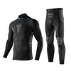 NANEND Professional Lycra Compression Ski Set for Men and Women - Insulated Basic Layer Quick-Drying