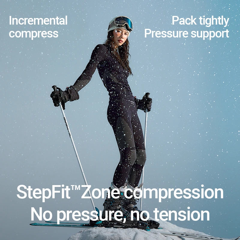 NANEND professional ski quick-drying clothes thermal underwear bottoming men's and women's compression quick-drying pants set