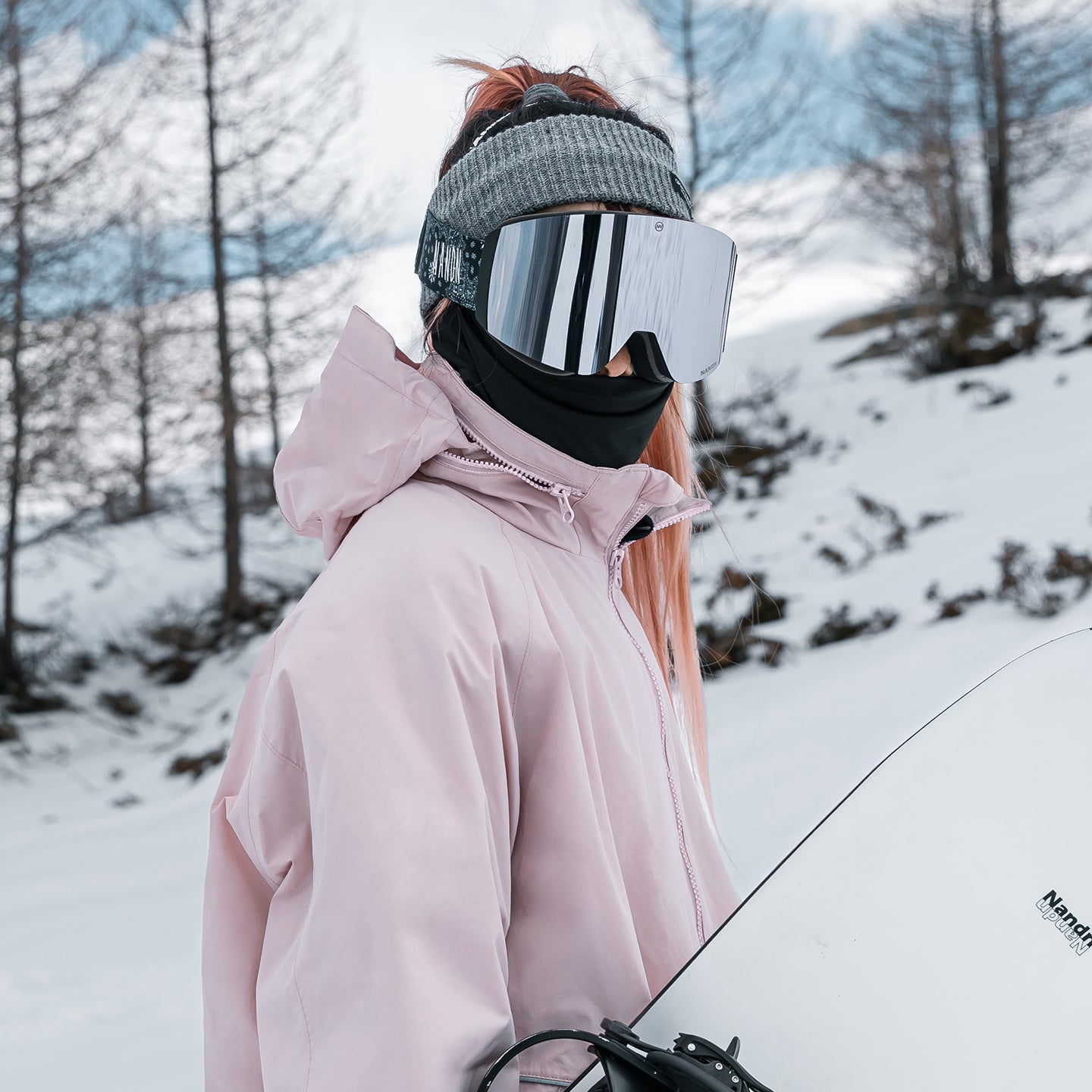 NANEND Magnetic large cylindrical double-layer anti-fog snowboard and ski goggles NG14S