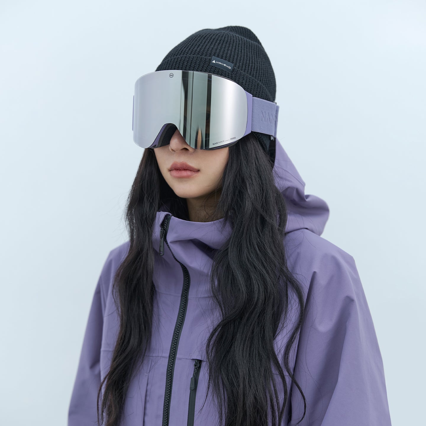 NANEND ZEISS Ski Goggles Dual Lens with OTG NG17pro